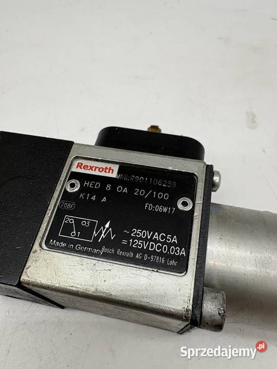 Rexroth R901106259 HED 8 OA20100K14A Pressure