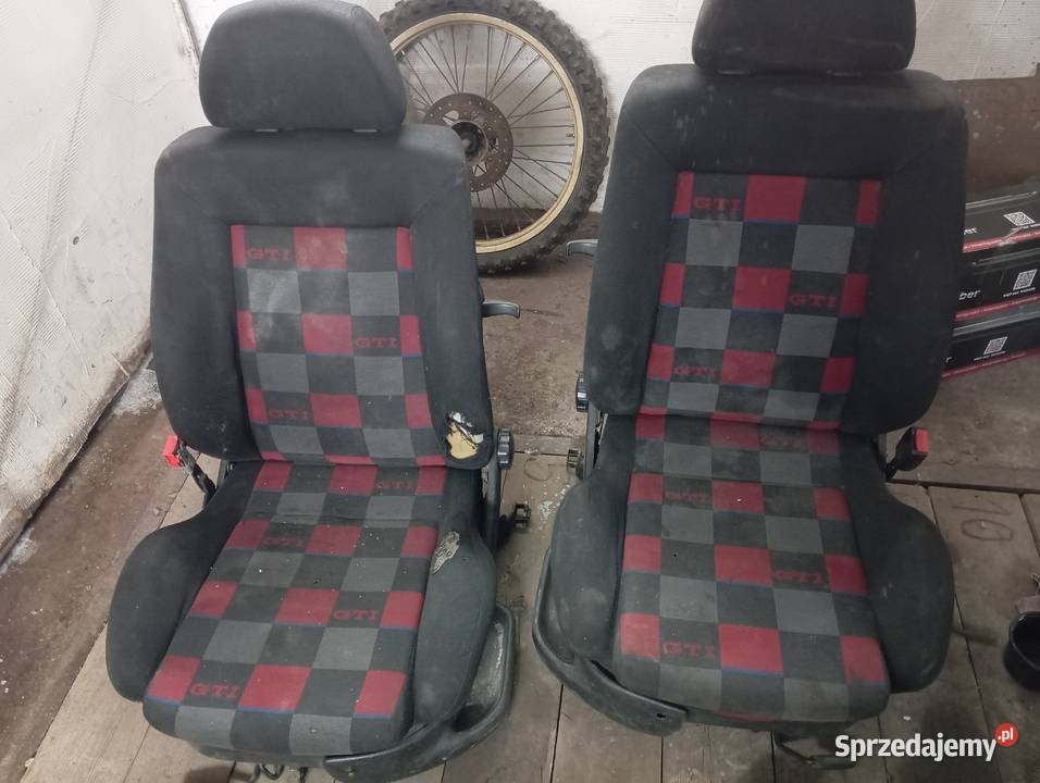 Fotele fotel golf GTI MK3 xx jahre 20 yahre wielkopolskie