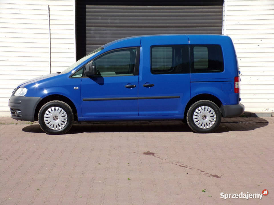 Volkswagen Caddy Klima Gwarancja MPI III 2004 Hatchback śląskie Mikołów