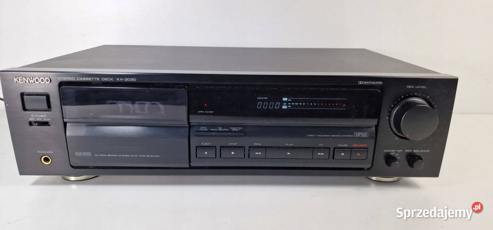 Magnetofon Cassette Deck Kenwood KX3030 KX 3030 Międzychód