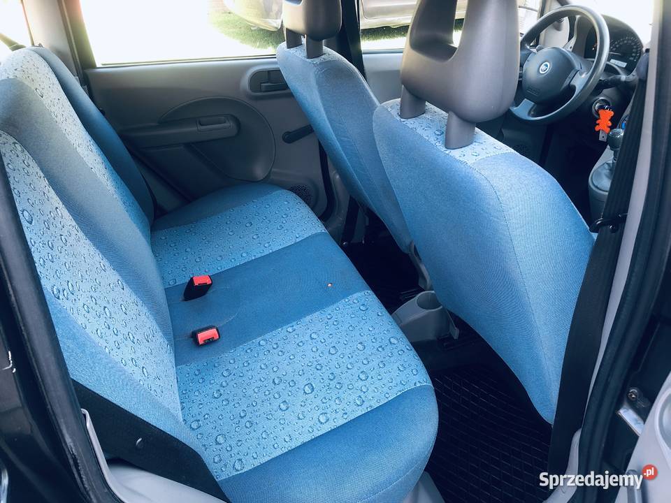 Fiat Panda II 11MPI 55 Czarny metalizowany podkarpackie Przeworsk