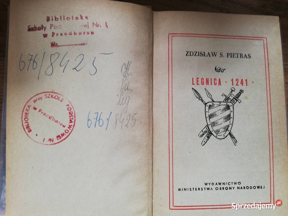 Legnica 1241 Zdzisław S Pietras Książki i Podręczniki Kraków sprzedam