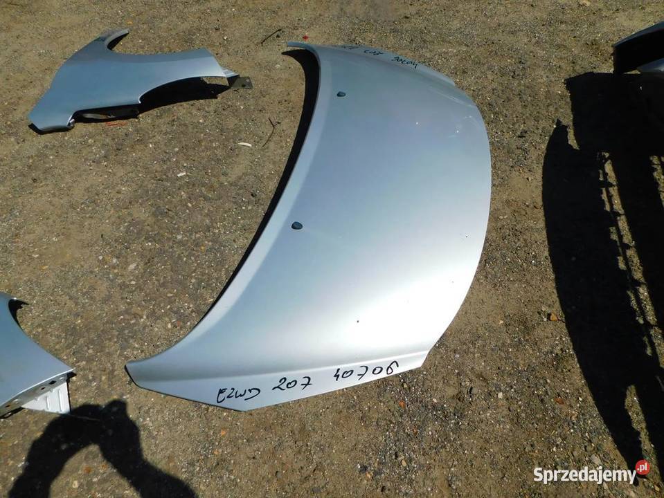 peugeot 207 maska kolor EZWD 40706 WYSYŁKA Części samochodowe Żory