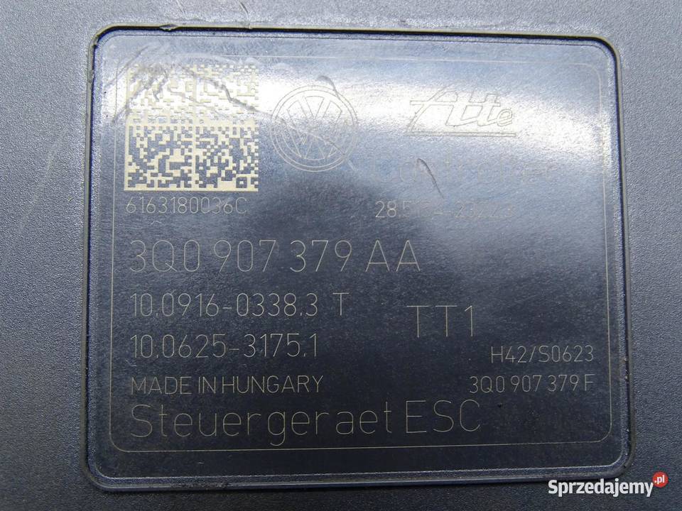 POMPA HAMULCOWA ABS AUDI A3 8V GOLF VII OCTAVIA