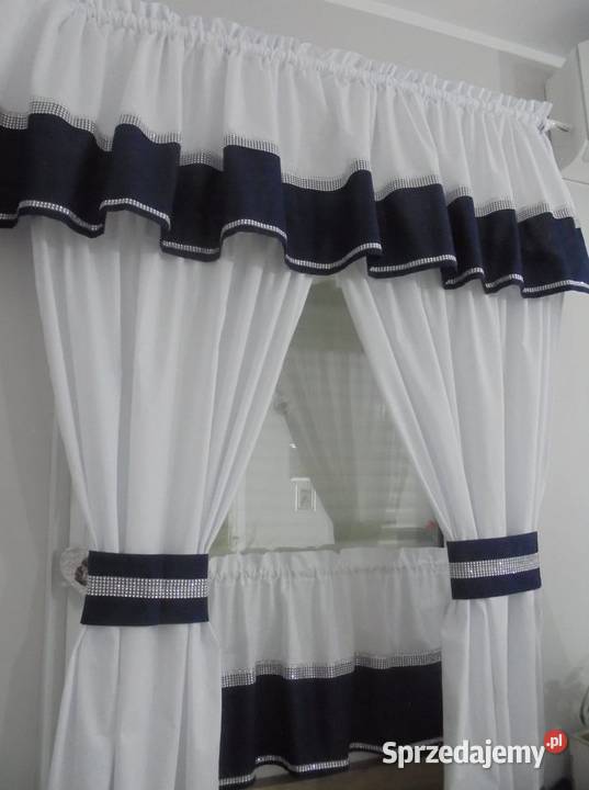 komplet zasłony lambrekin zazdroski wielokolorowy Włocławek