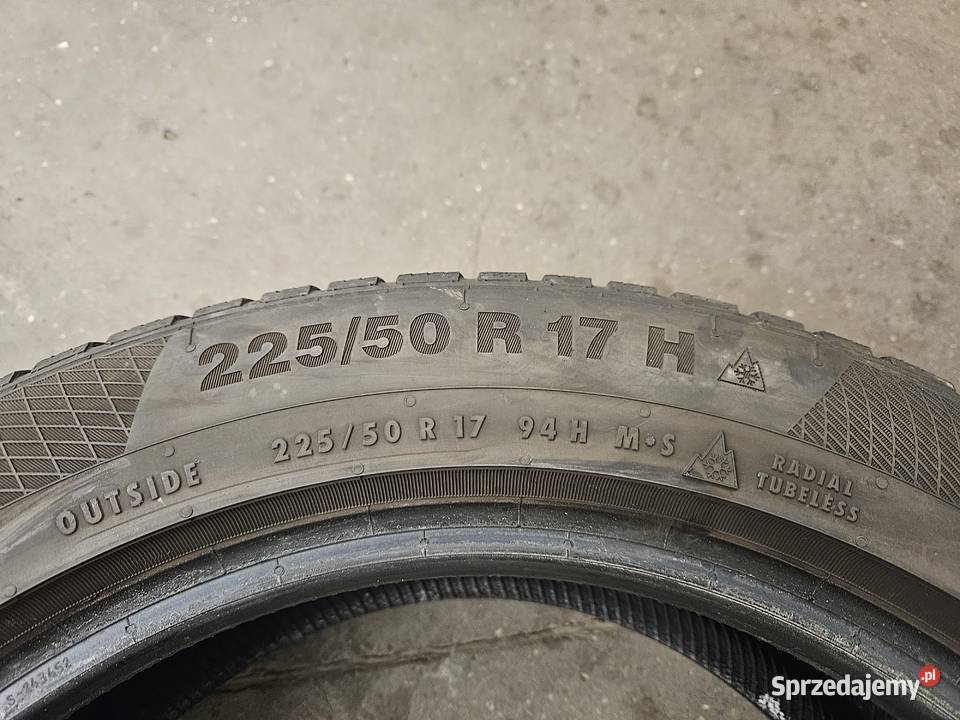 4 22550 R17 94H Continetal Winter Contact TS850P Katowice