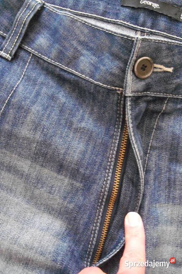 GEORGE jeansowe spodenki szorty męskie W40 XXL Białystok