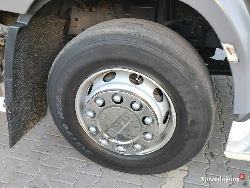 DAF CF 290 E6 Firana Tył Drzwi Dach Podnoszony Widełki