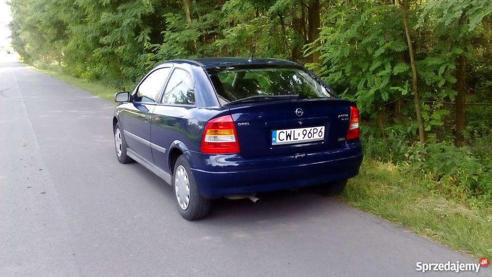 Opel Astra G 2000r 16 Rok produkcji 2000 Dąbie Poduchowne