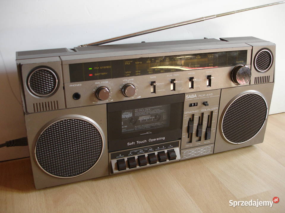 Radiomagnetofon SABA RCR445 Pozostałe Zielona Góra sprzedam