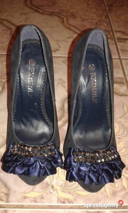 Szpilki na platformie rozmiar 35 na każdą okazję inna Luboń