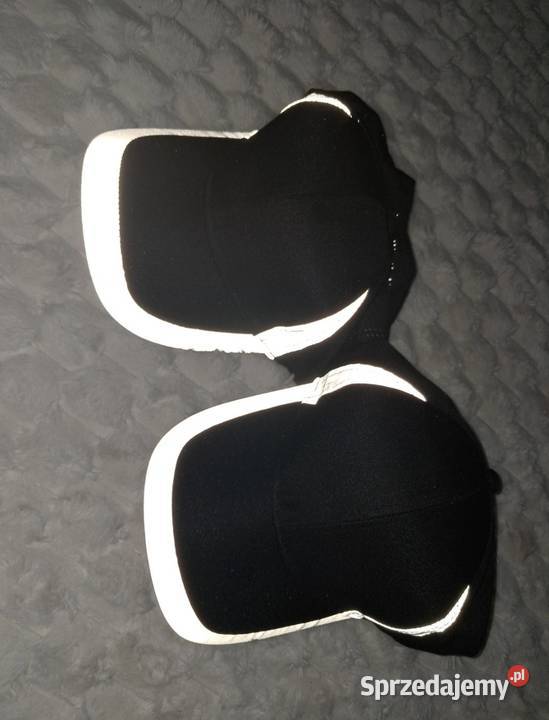 Czapki robocze z odblaskowym daszkiem czarny Łódź