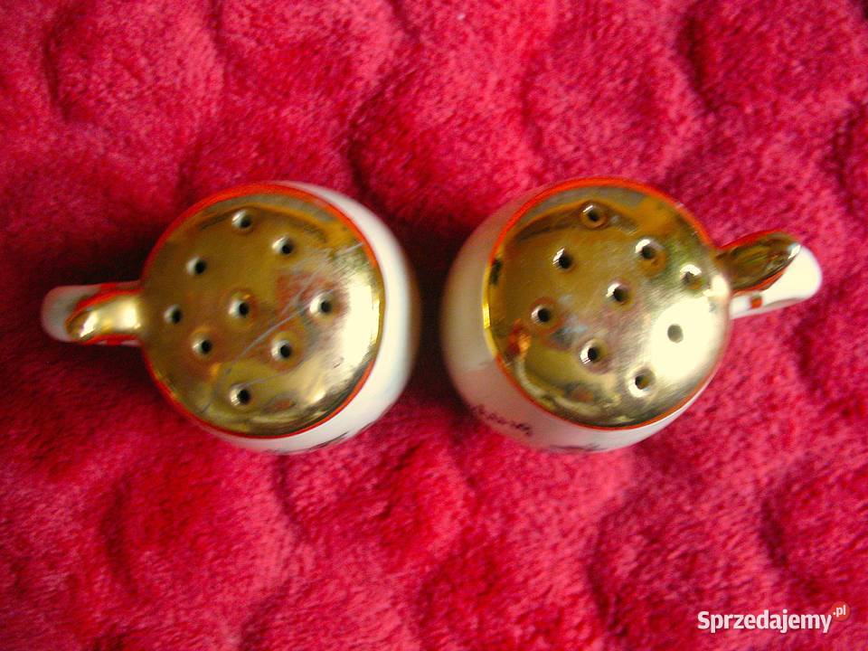 Sól i pieprz Porcelana stare kufle Bawaria 6 x Siedlce