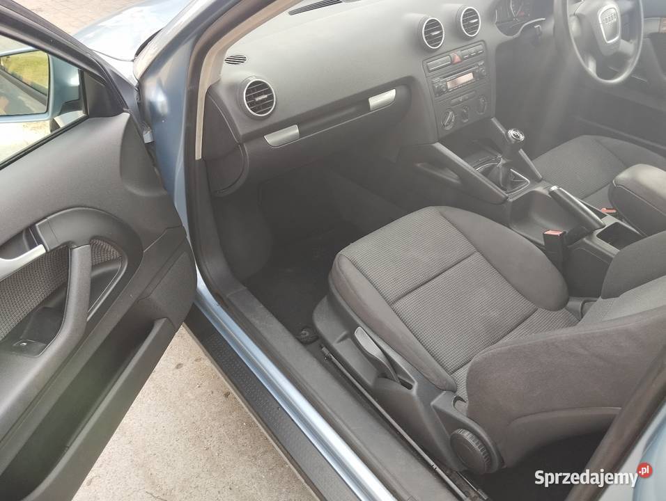 Audi a3 8p 16 benzyna 2006 1595cm3 zachodniopomorskie Świnoujście