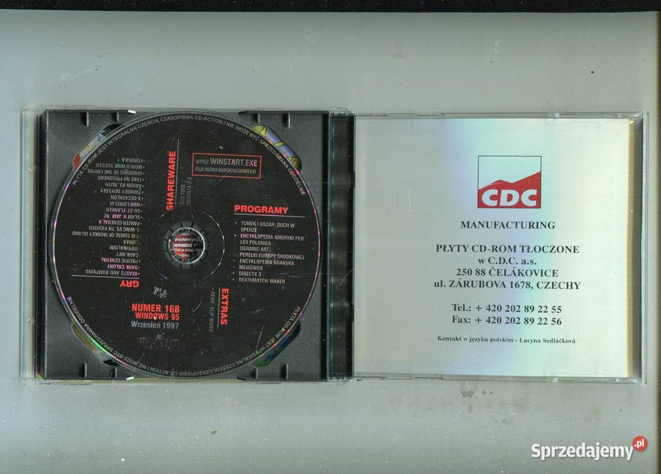 CD Action Dark Colony Panzer General 2 091997 16 Szczecin