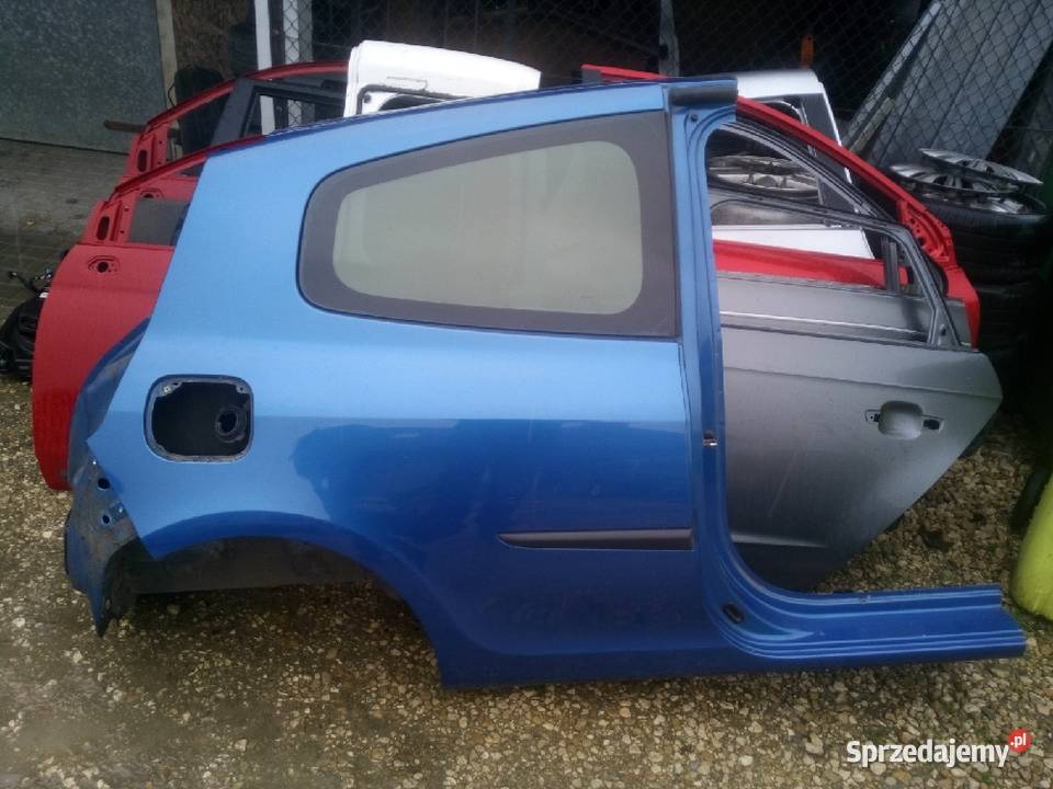 Błotnik tylny prawy Renault Clio 3 3D łódzkie
