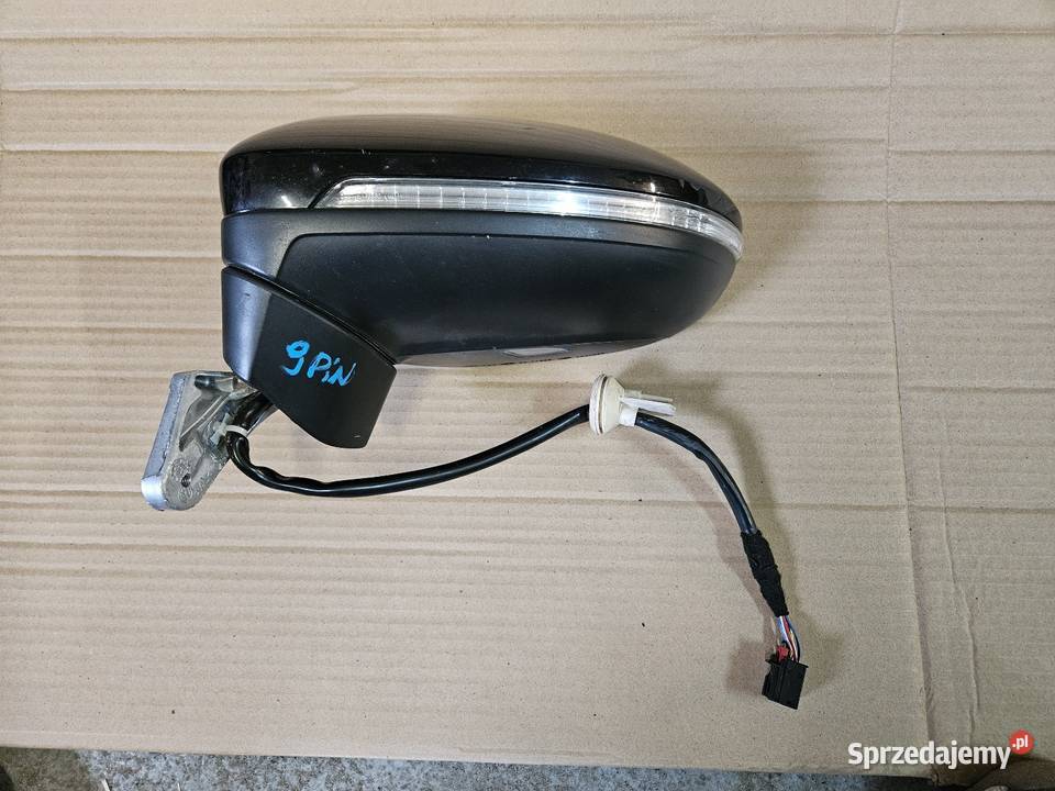 VW TOURAN II 5TA LUSTERKO LEWE 9PIN Lusterka zewnętrzne Międzychód