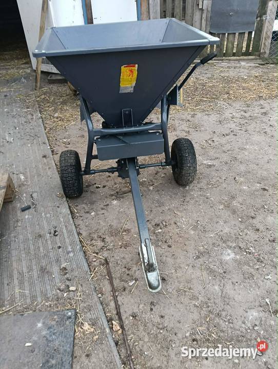 Rozsiewacz rozrzutnikNawozu soli trawy piasku Jordanowo