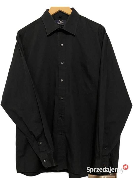 Czarna męska koszula Garant dolnośląskie Bolesławiec sprzedam