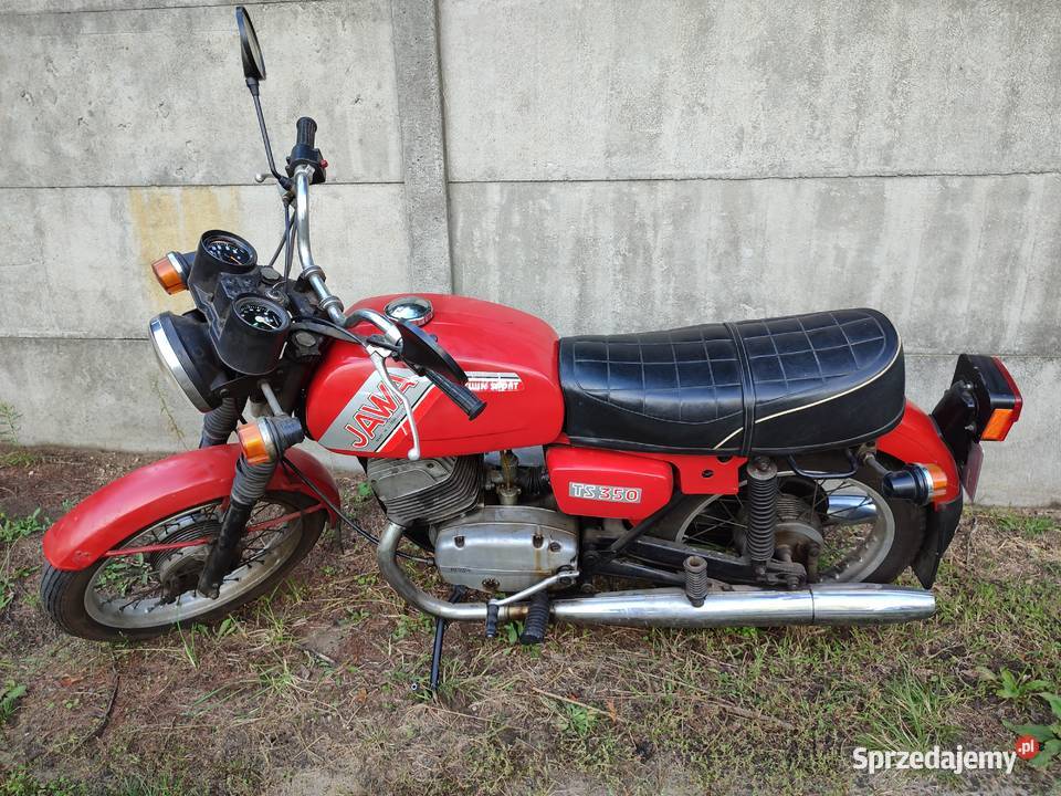 CZ350 z papierami Skierniewice
