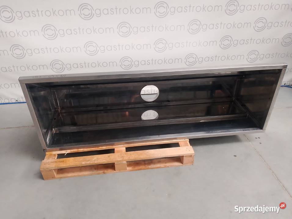 Okap przyścienny trapezowy 192x65x60 bez łapaczy Wrocław sprzedam