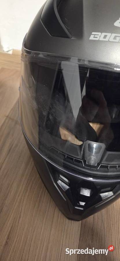 Kask motocyklowy integralny Bogotto Czarny Mat Kaski Mszanowo