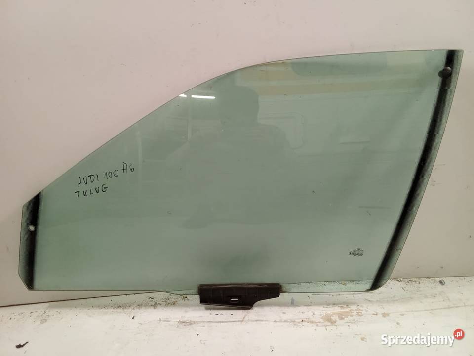 Szyba Drzwi Lewa Przednia Audi 100A6 9197 Bralin
