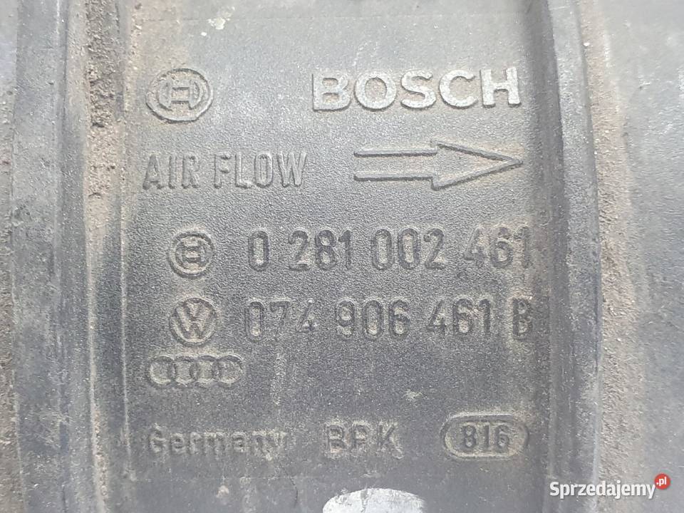 PRZEPŁYWOMIERZ VW Golf V 20 TDI POWIETRZA Rudka sprzedam