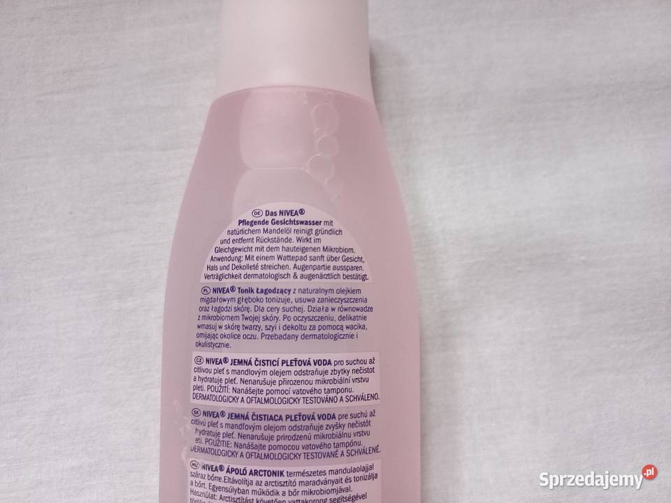 TONIK łagodzący twarz Nivea skóra sucha i Białystok
