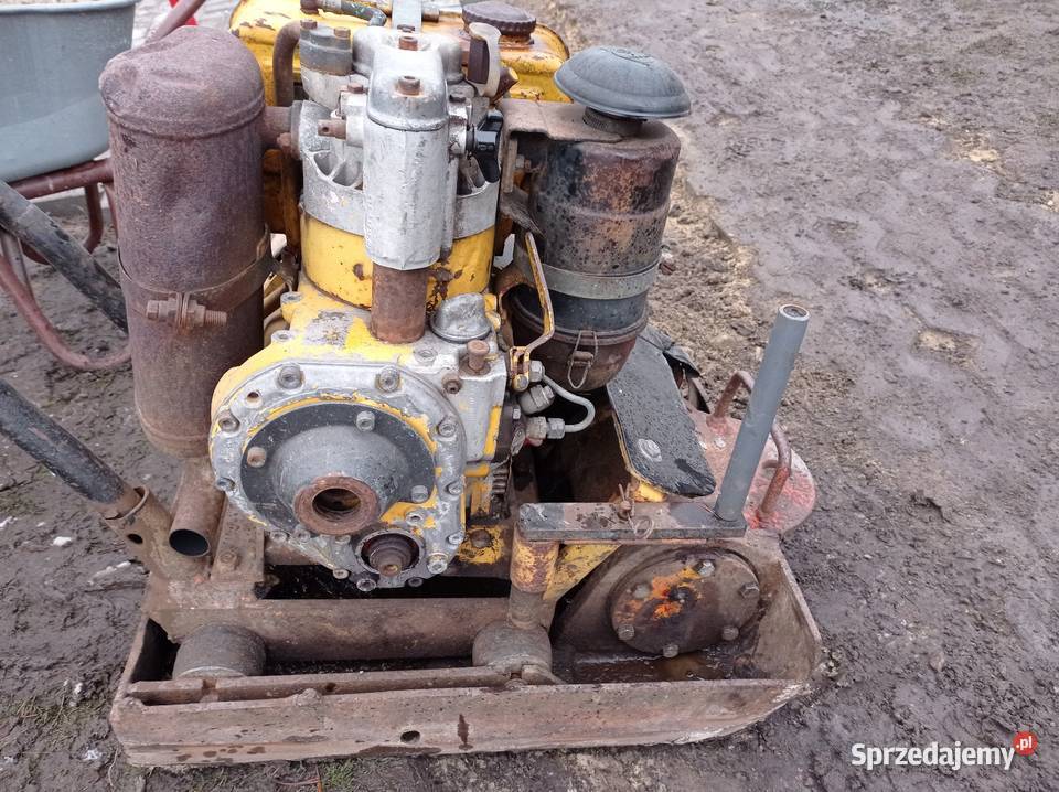 Zagęszczarka do ziemi diesel ropniak lubelskie Lubycza Królewska sprzedam