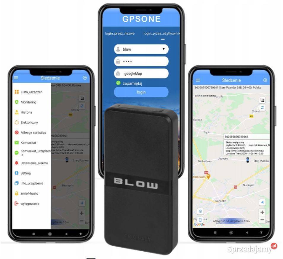 Lokalizator GPS Samochodowy n Magnes 12000mAh Białystok sprzedam