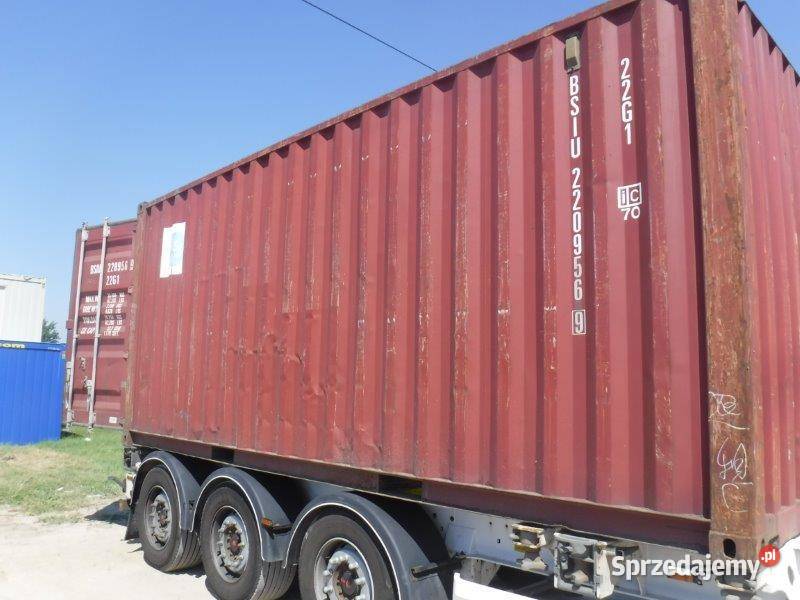 Kontener morski magazynowy 20 używany 6 m Gdańsk