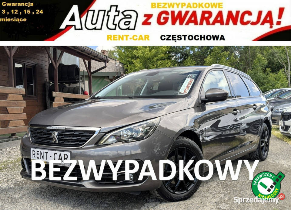 Peugeot 308 SW 15HDiSTYLEOPŁACONY kurtyny powietrzne Częstochowa