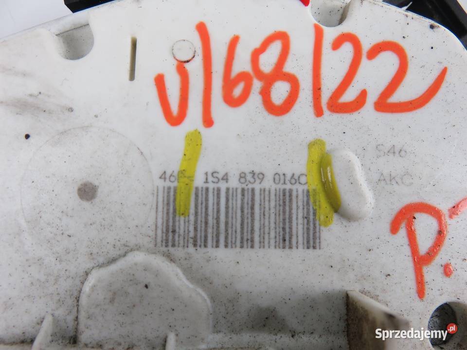 ZAMEK PRAWY TYLNY SKODA FABIA II 1S4839016C