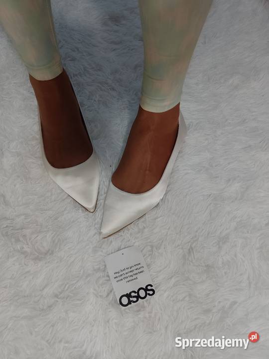 40 ASOS Design Ekskluzywne białe baleriny małopolskie sprzedam