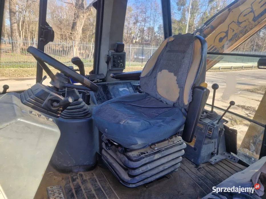 Koparko Ładowarka CASE 580 SLE teleskop jcb cat Dziedzice