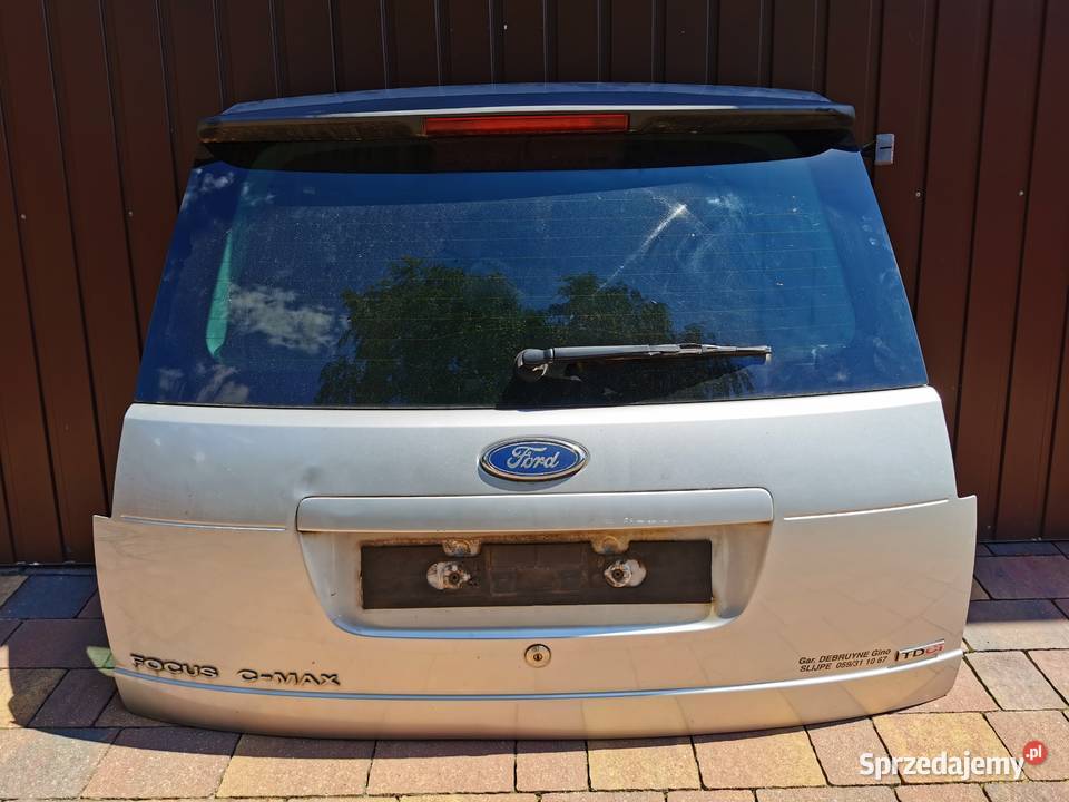 Klapa Tylna Tył Ford C Focus Srebrna osobowe