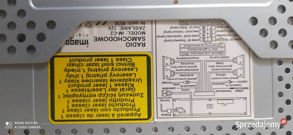 Radio samochodowe IMAGO IMC2 adapter Wałbrzych