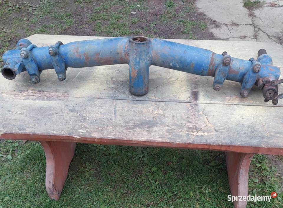 Oś przednia okrągła Ursus C330 sprawna Lipinki