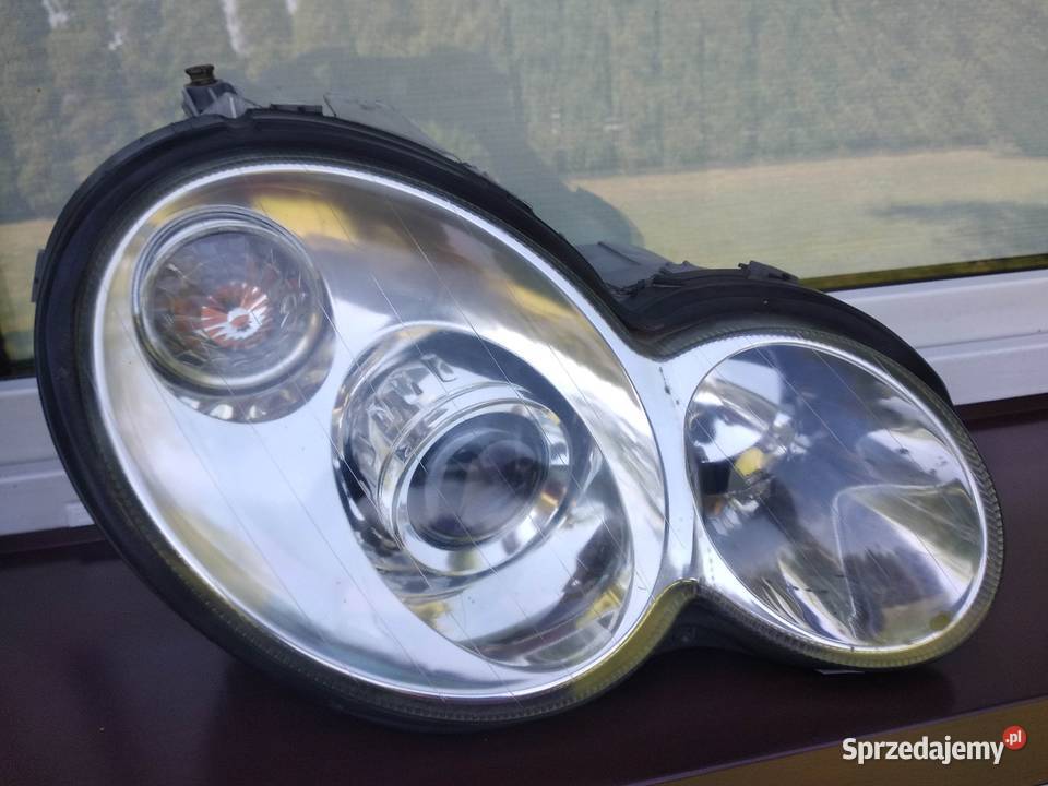 Mercedes C Sport Coupe lampy przednie reflektory sprzedam
