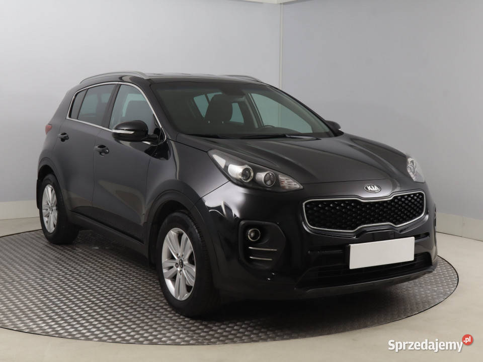 Kia Sportage 17 CRDi czarny dolnośląskie Bielany Wrocławskie