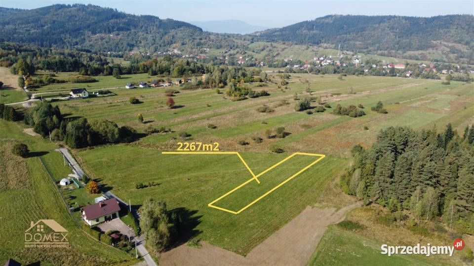 Działka Sopotnia Mała 2267m2 sprzedam
