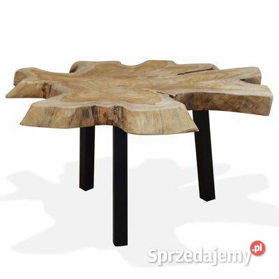 vidaXL Stolik kawowy z drewna tekowegoSKU244550 mazowieckie Warszawa