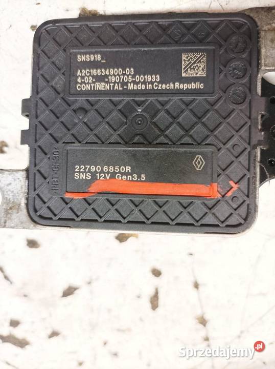 SONDA LAMBDA NOX 227906850R 17 D 119 Renault