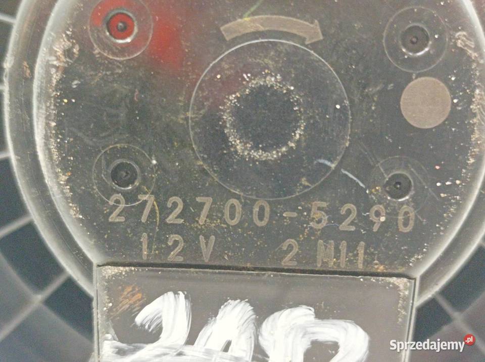 DMUCHAWA NAWIEWU REZYSTOR KPL 2727005290 Subaru