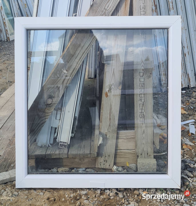 OKNA KacprzaK Witryna 83X83 FIX Używany PCV Okna ścienne lubelskie Lublin
