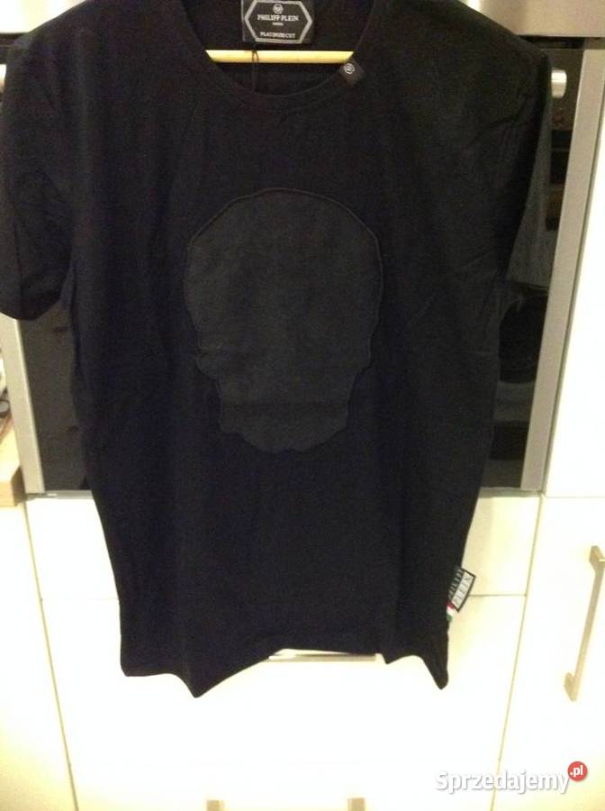 Czarna Koszulka Męska M NOWA Nowa Sól