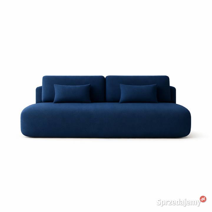 Kanapa JULA plamoodporna z funkcją spania 70cm