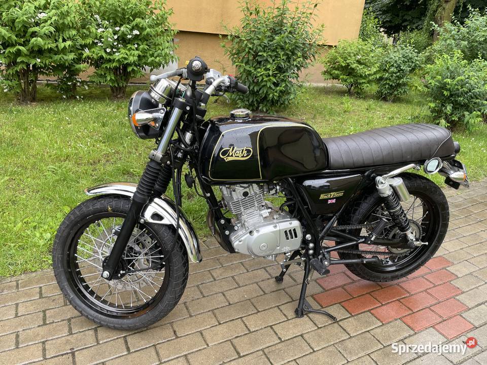 Mash 125 black seven brixton Yamaha sr 125 honda elektryczny starter Ostrów Wielkopolski sprzedam