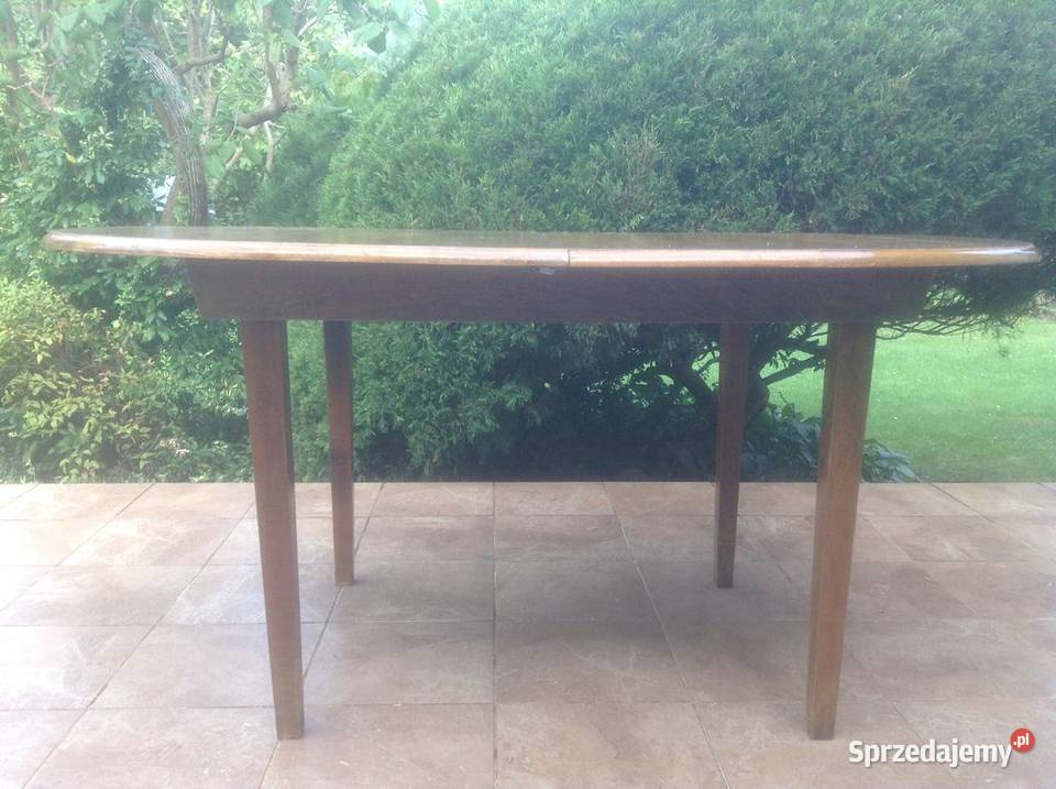 Stół dębowy owalny rozsuwany wym 147190 x87 x72 72cm Stoły Opole